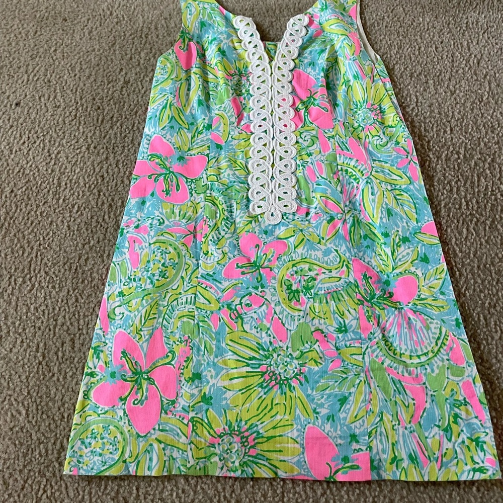 Lilly Pulitzer Cathy Shift Jungle Sz 10 VGUC